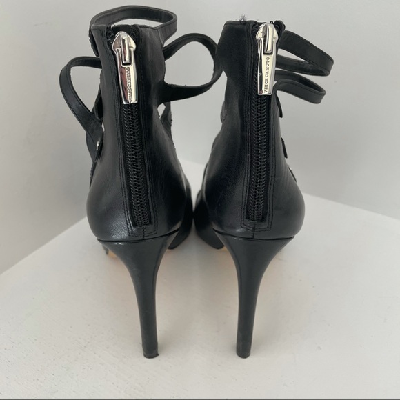 Vince Camuto Leather Strappy Heels - Picture 6 of 8
